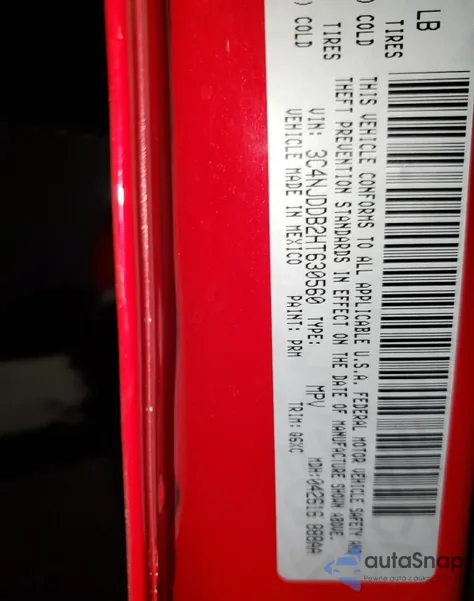 2017 Jeep Compass Trailhawk from USA, damaged, VIN 3C4NJDDB2HT630560